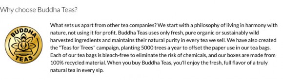 buddha tea why choose